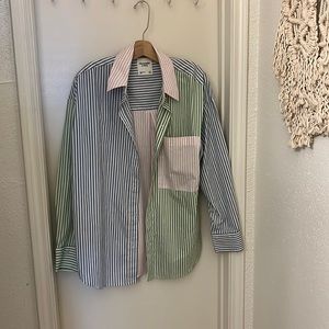 Abercrombie and Fitch oversized oxford